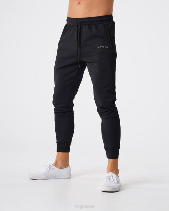 Men NVGTN Black Bottoms Track Joggers NV6T796