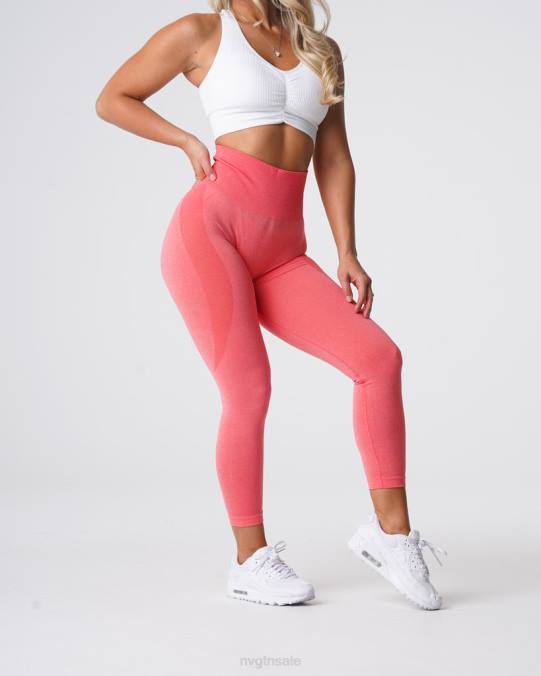 Women NVGTN Coral Fitness Contour Seamless Leggings NV6T533