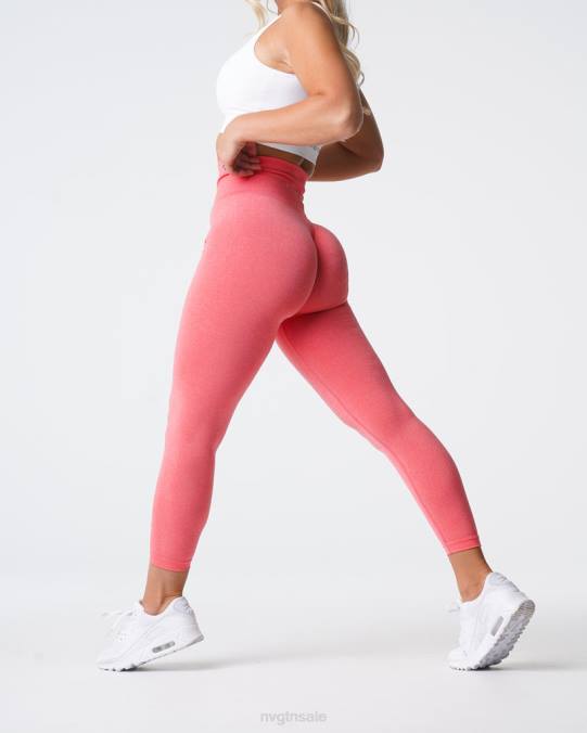 Women NVGTN Coral Fitness NV Seamless Leggings NV6T597