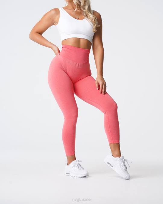 Women NVGTN Coral Fitness NV Seamless Leggings NV6T597