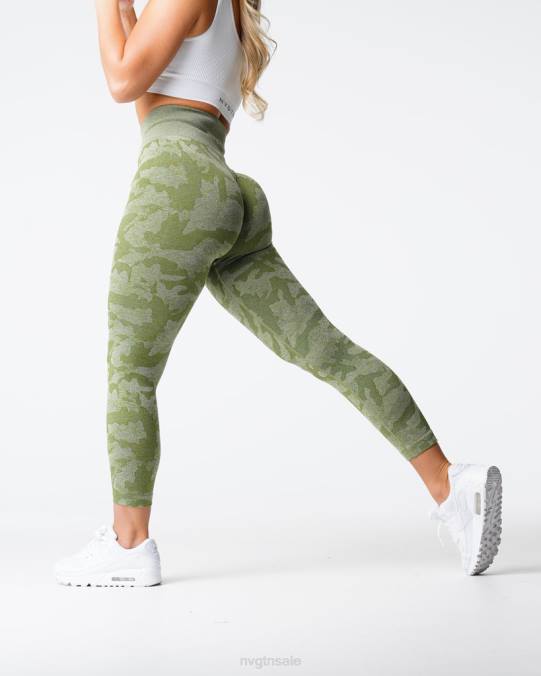 Women NVGTN Meadow Fitness Camo Seamless Leggings NV6T548