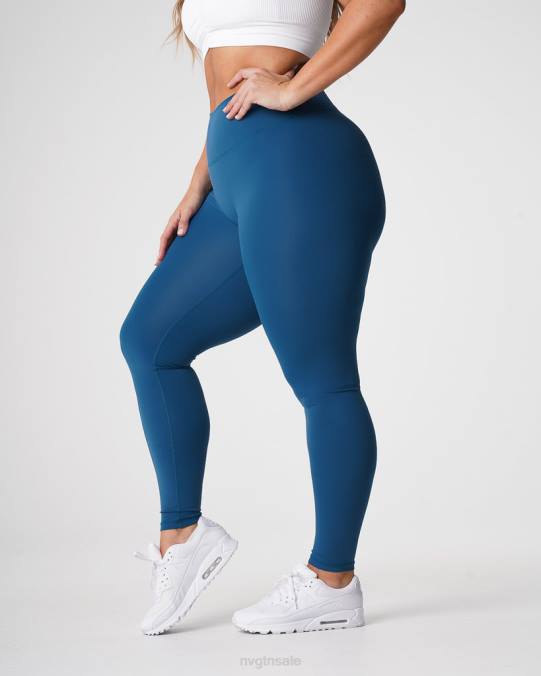 Women NVGTN Pacific Blue Fitness Signature 2.0 Leggings NV6T650