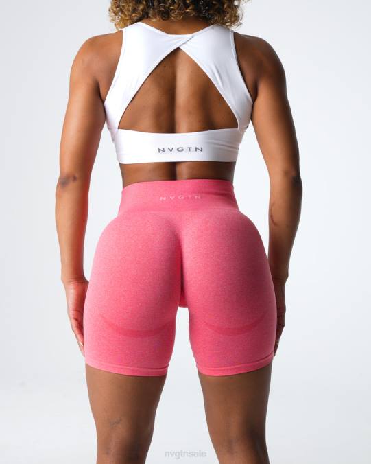 Women NVGTN Coral Fitness Contour Seamless Shorts NV6T333