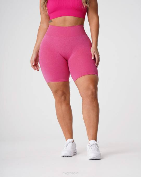 Women NVGTN Fuchsia Fitness Pro Seamless Shorts NV6T369
