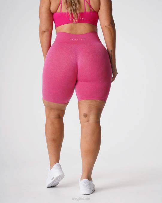 Women NVGTN Fuchsia Fitness Pro Seamless Shorts NV6T369