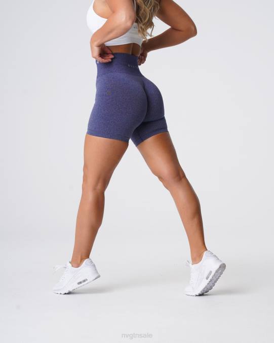 Women NVGTN Indigo Fitness Pro Seamless Shorts NV6T362