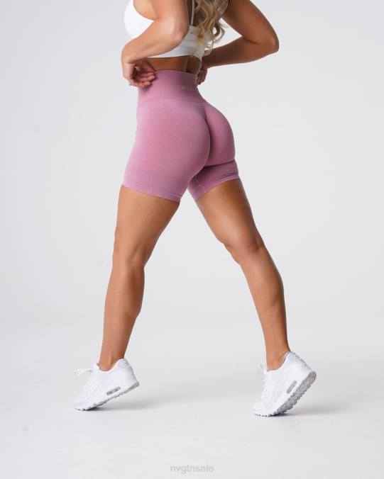 Women NVGTN Pastel Pink Fitness Pro Seamless Shorts NV6T384